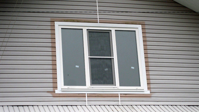 Новые окна ПВХ в частном доме